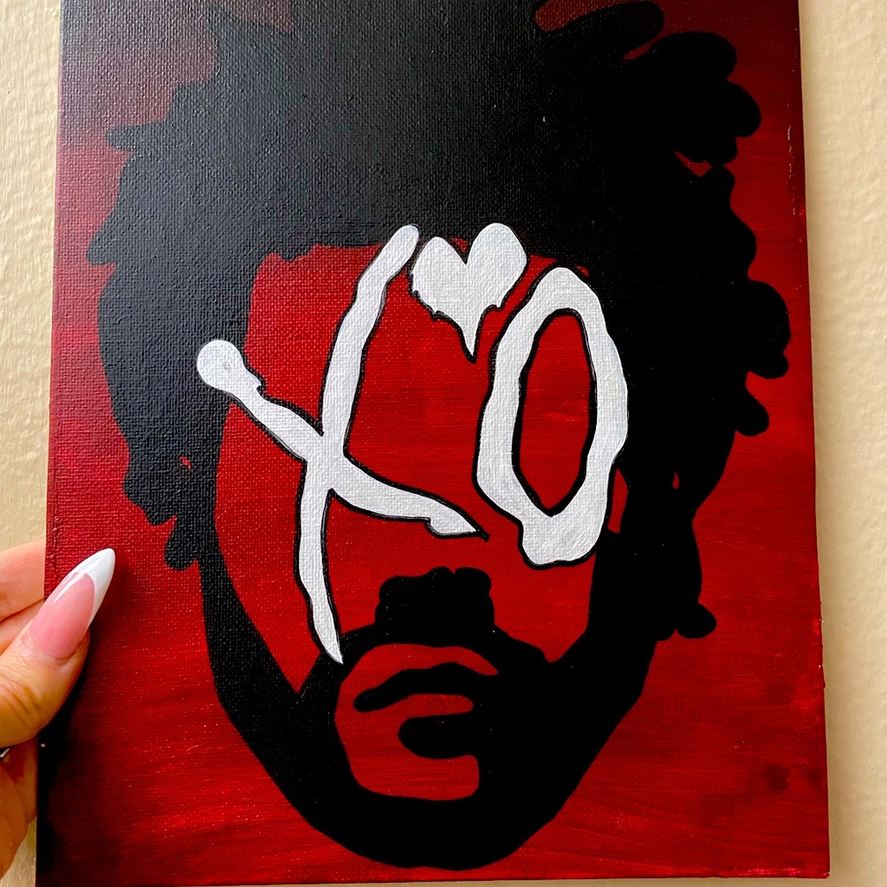 The Weeknd XO Painting ❤️
